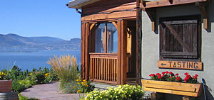 view from Soaring Eagle Winery, Penticton, BC